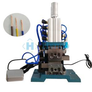 Pneumatic Wire Peeling  & Twisting Machine HS-4FN 0.1mm²-2.5mm²