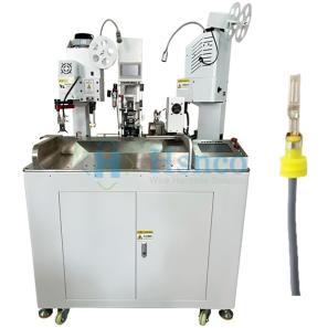 Fully Automatic Wire Cutting & Stripping & Terminal Crimping Machine with Sealing Function (2 heads) HS-T210S