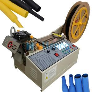 Big Screen Heat Shrink Tube PVC Rubber Cutting Machine with Blade Heater HS-T100N