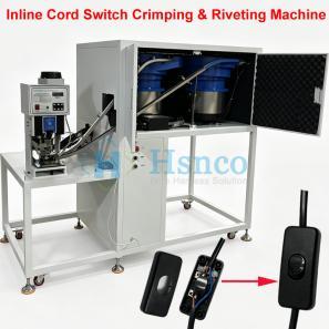 HS-BXS-12 Customized 303 Inline Cord Switch Crimping & Riveting Machine 